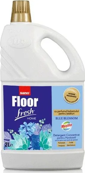 Detergent pardoseli Sano, Fresh Home Blue Blossom, 2 L