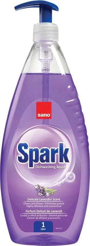 Detergent vase Sano Spark Lavanda, 1 l