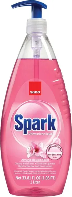 Detergent vase, Sano Spark, migdale, 1 L
