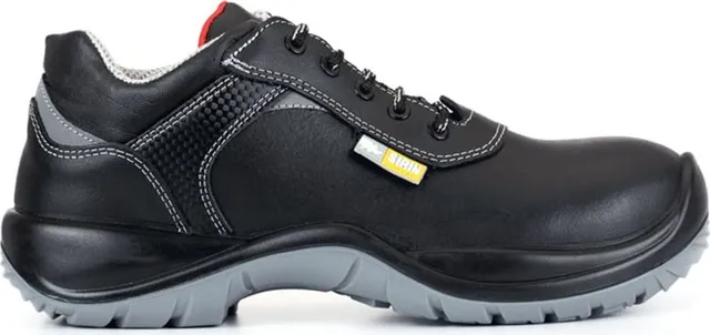 Pantofi de protectie Sirin Ciucas New S3 WR SRC, piele bovina, bombeu nemetalic, talpa PU, negru, marimea 36