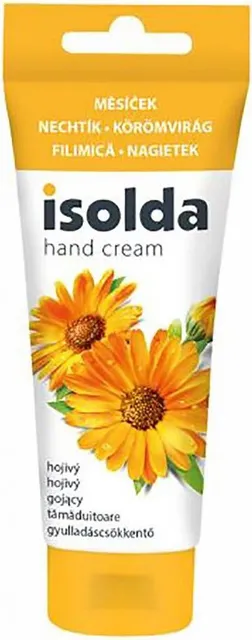 Crema maini Isolda cu galbenele, 100 ml