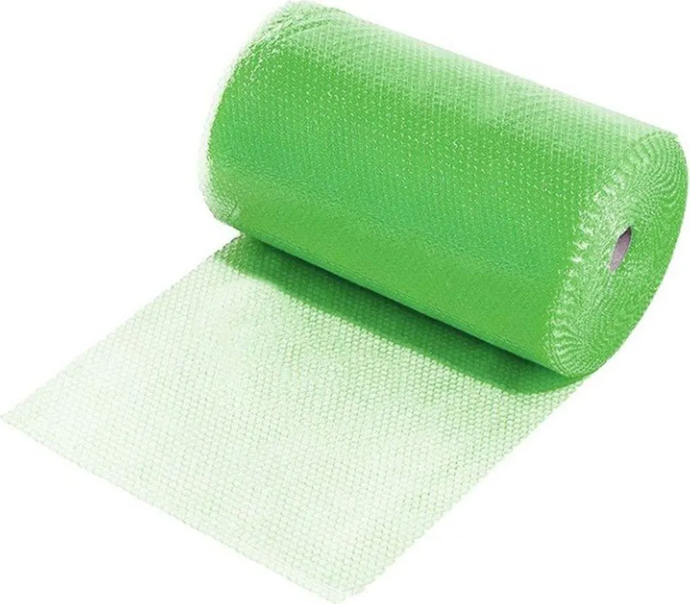 Folie cu bule, 1m latime x 100m lungime, verde