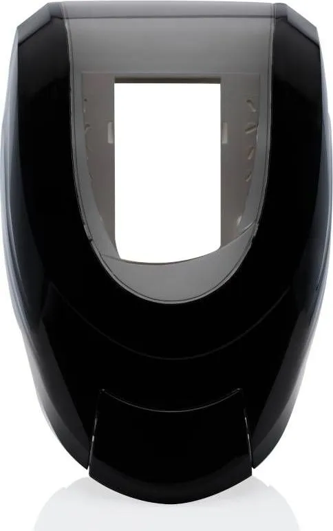 Dispenser manual Svema pentru sapun abraziv, negru, 1500 ml