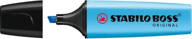 Textmarker Stabilo Boss, varf 2-5 mm, bleu
