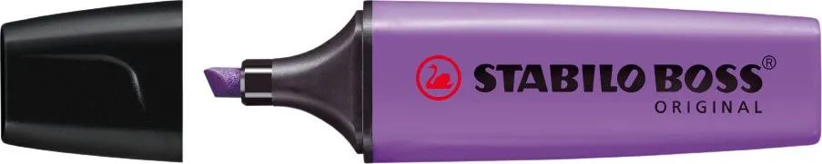 Textmarker Stabilo Boss, varf 2-5 mm, mov