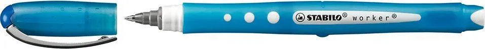 Roller cu cerneala, Stabilo, Bionic Worker Colorful, 0.5 mm, plastic, albastru