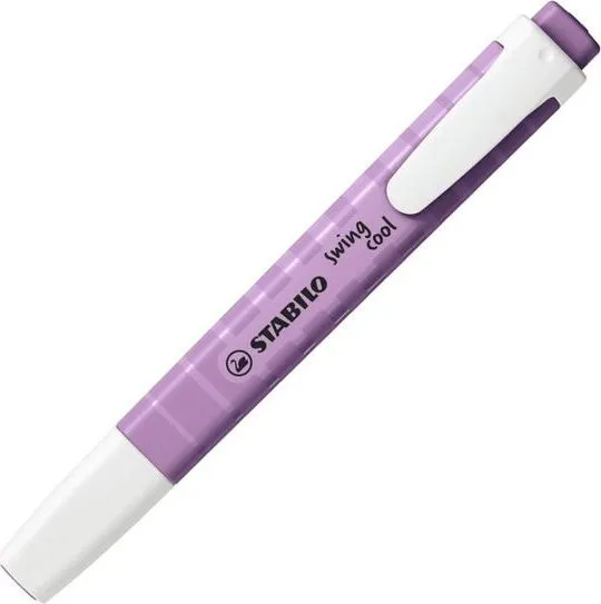 Textmarker Stabilo swing cool NatureCOLORS Wildflower, gri violet, varf tesit, 1-4 mm (SW275250buc)