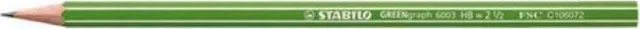 Creion grafit Stabilo, green HB