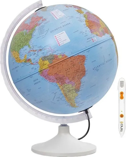 Glob Parlamondo, diametru 30 cm, iluminat