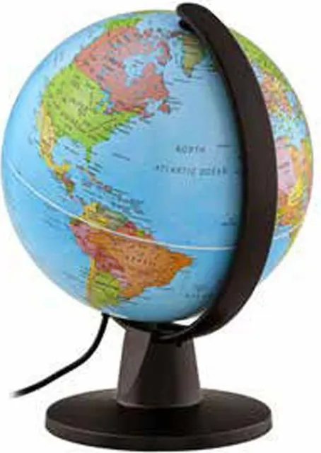 Glob pamantesc iluminat Night and Day, diametru 25 cm