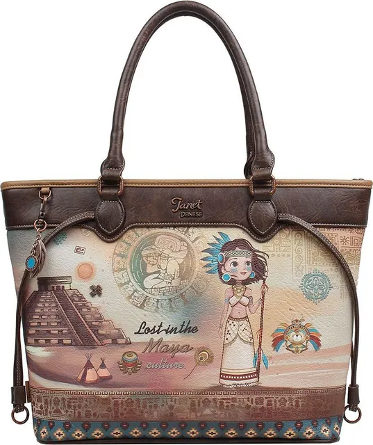 Geanta dama Janet, de umar, 42 x 12 x 29 cm
