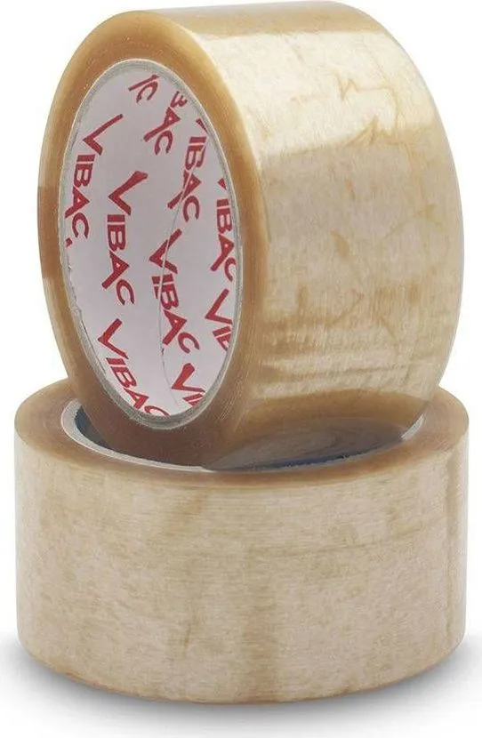 Banda adeziva Vibac, solvent, 48 mm x 66 y, transparenta