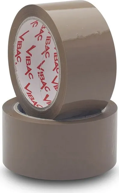 Banda adeziva Vibac, solvent, 48 mm x 66 y, maro