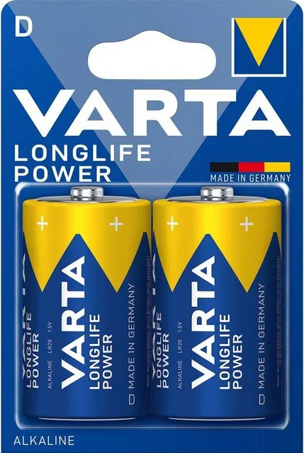 Baterii Varta Longlife Power, LR20, 2 bucati/set