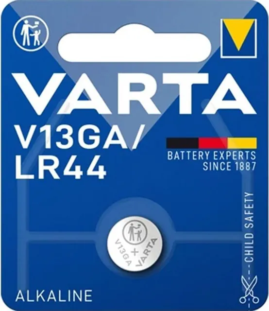 Baterie alcalina AG13 Varta, 1.5V