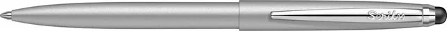 Pix cu mecanism Scrikss Stylus Matt Grey, gri deschis, metalic touch vf M scriere albas