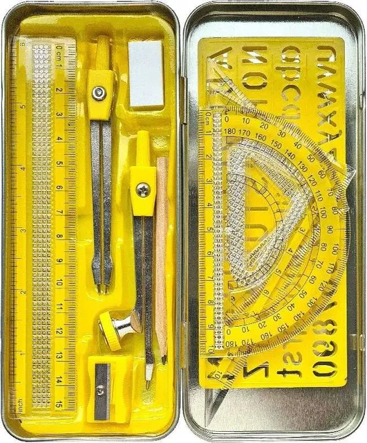 Trusa geometrie Aristo, 10 piese