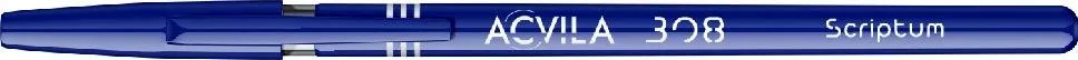 Pix fara mecanism Acvila, Scriptum 308, varf 1 mm, scriere albastra