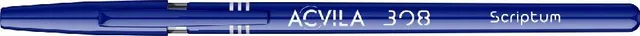 Pix fara mecanism Acvila, Scriptum 308, varf 1 mm, scriere albastra