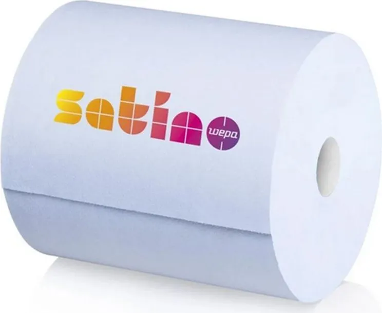 Rola hartie industriala albastra, 3 straturi, 35x23 cm, 175m, 2 role/set