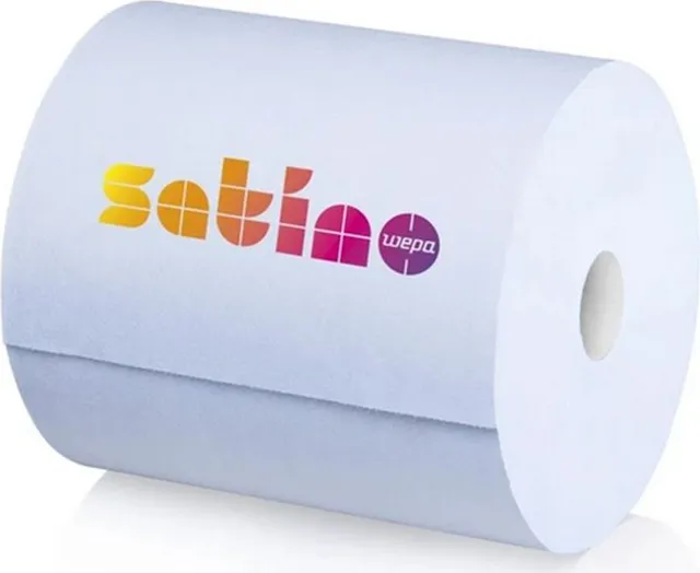 Rola hartie industriala albastra, 3 straturi, 35x23 cm, 175m, 2 role/set