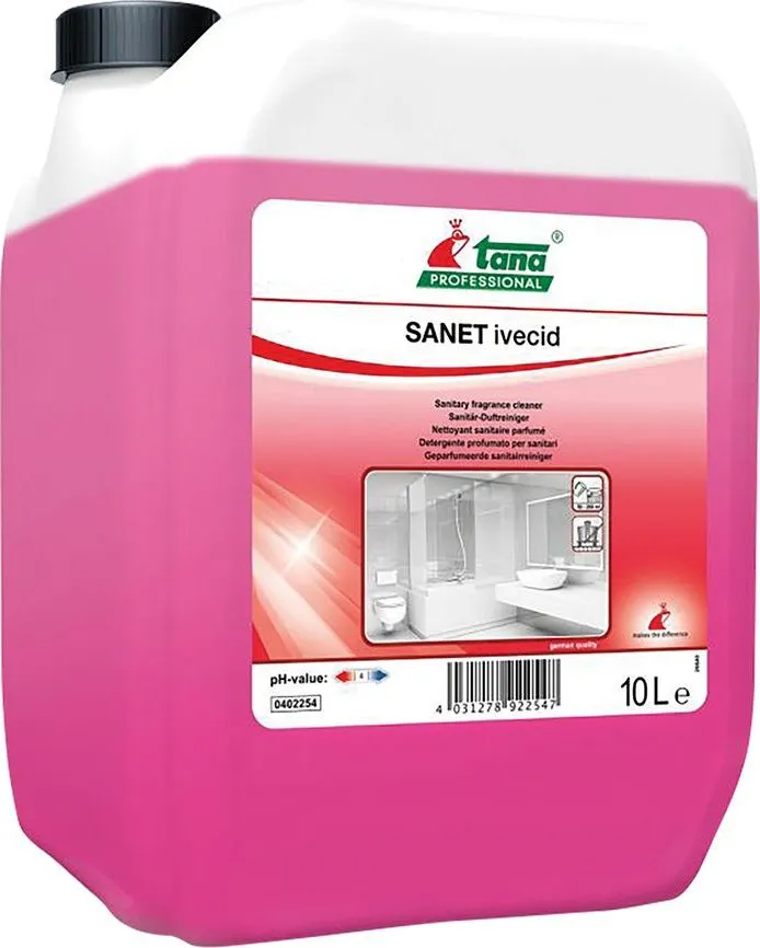Detergent pentru spatii sanitare Ivecid, 10 l
