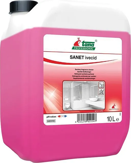Detergent pentru spatii sanitare Ivecid, 10 l