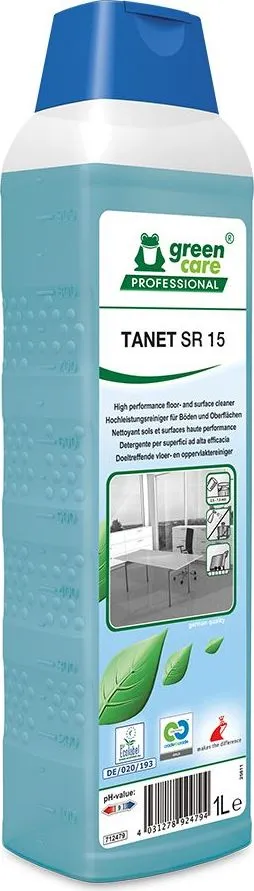 Detergent pardoseala, ecologic, Green Care, Tanet SR 15, 1 l
