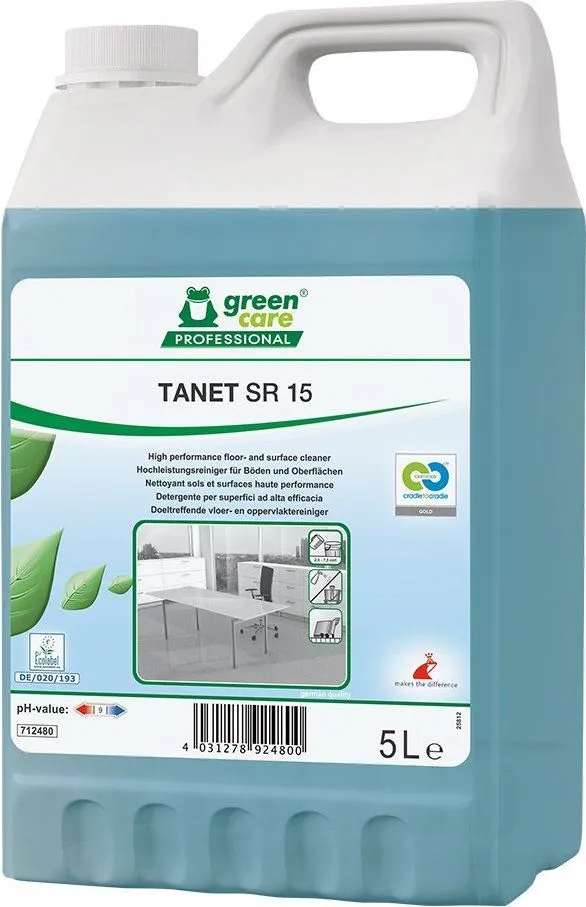 Detergent ecologic universal, pentru suprafete Tanet SR 15, 5 l