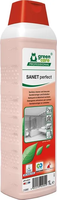 Detergent ecologic pentru spatii sanitare Sanet Perfect, 1 l