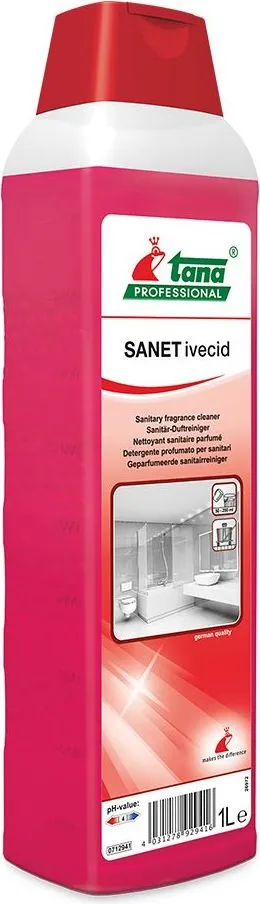 Detergent pentru spatii sanitare Ivecid, 1 l