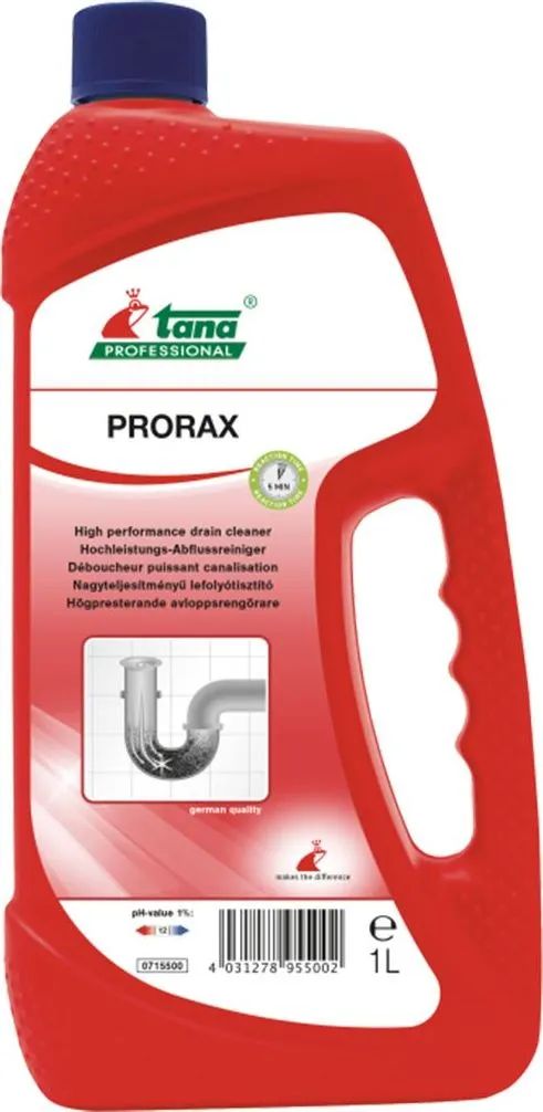 Solutie Prorax, pentru desfundat chiuveta. 1L