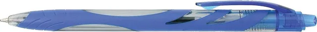 Pix cu mecanism Zebra Ola, corp plastic, varf 1 mm, culoarea scrierii albastru
