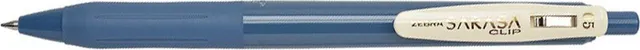 Pix cu mecanism Zebra Sarasa Clip Vintage, varf 0.5 mm, scriere albastru