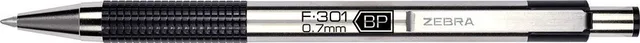 Pix cu mecanism Zebra, F301, 0.7 mm, corp, scriere