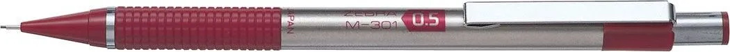 Creion mecanic Zebra, M301, 0.5 mm, rosu