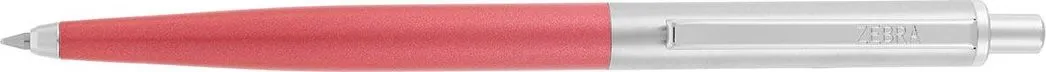 Pix cu mecanism Zebra, 901, 0.7 mm, corp roz, scriere albastra