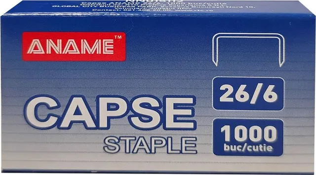 Capse Aname, 26/6, 1000 bucati/cutie
