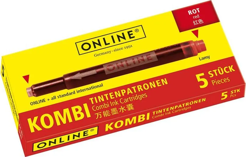 Patroane cerneala Online Combi, rosu